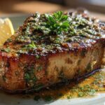 Garlic Butter Ahi Tuna