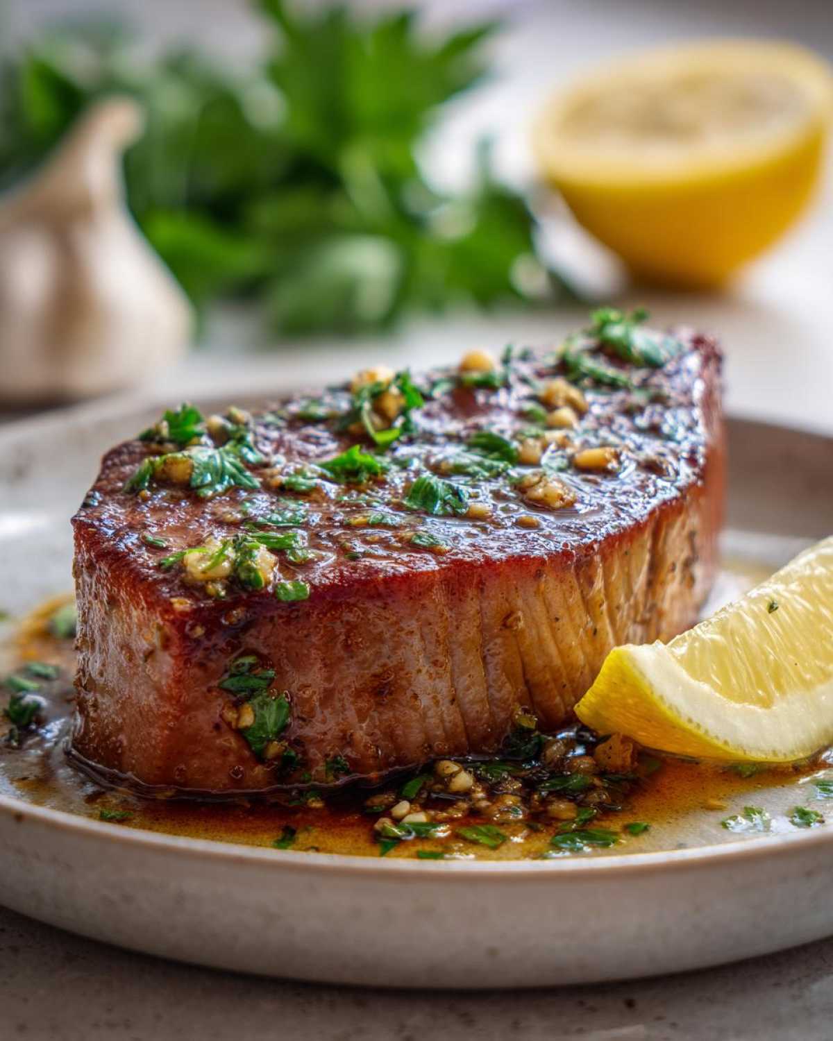 Garlic Butter Ahi Tuna - detail 2