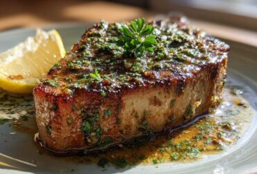 Garlic Butter Ahi Tuna