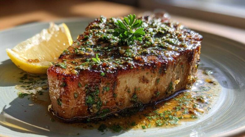 Garlic Butter Ahi Tuna