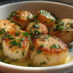 Garlic Lemon Butter Scallops