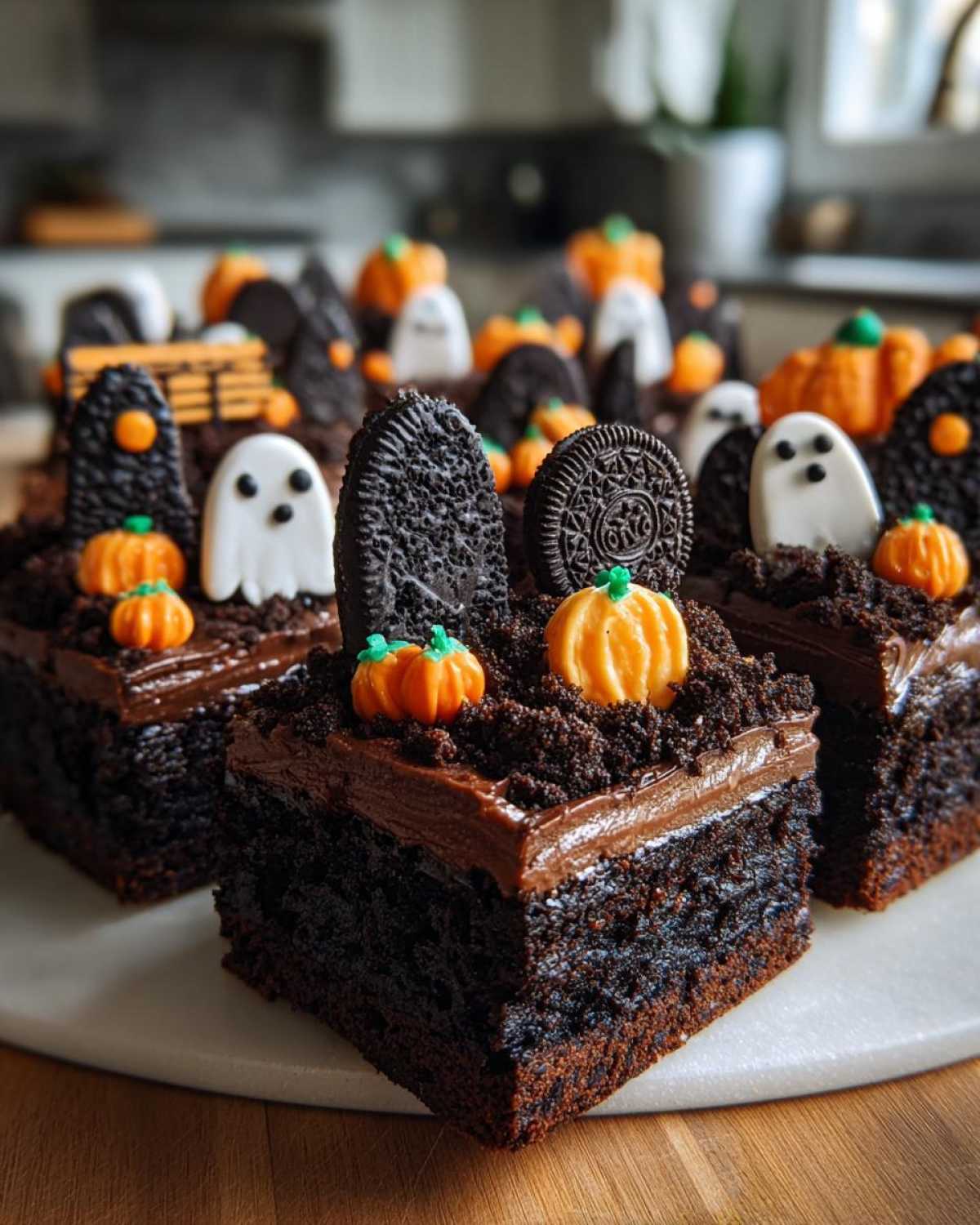 Ghostly Graveyard Brownies - detail 3