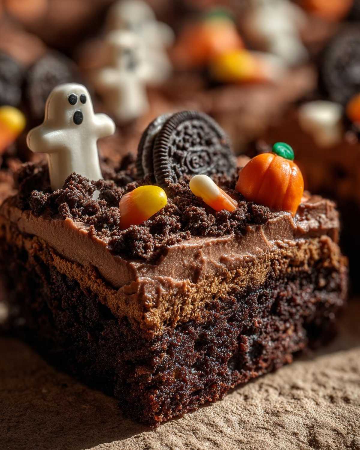 Ghostly Graveyard Brownies - detail 4