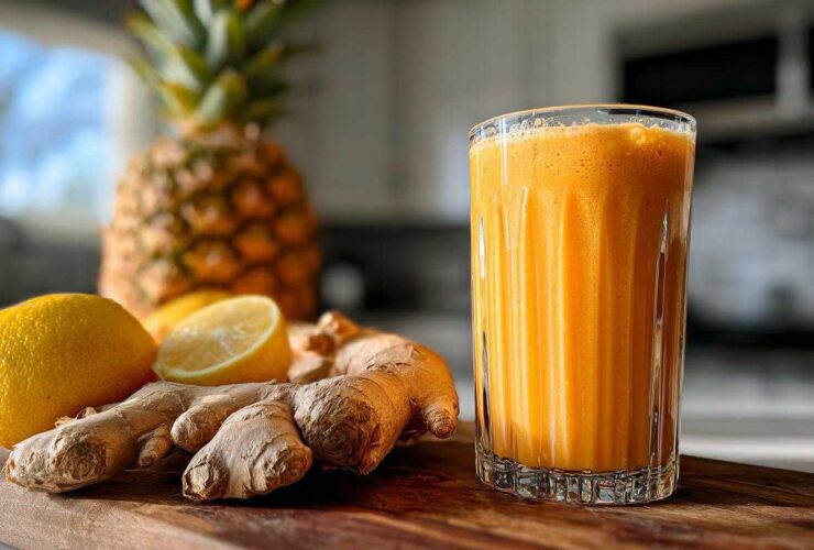 Ginger Turmeric Sunrise Smoothie
