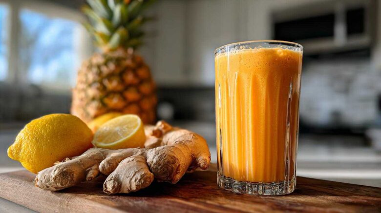Ginger Turmeric Sunrise Smoothie