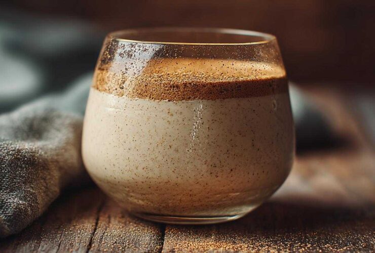 Gingerbread Latte Panna Cotta