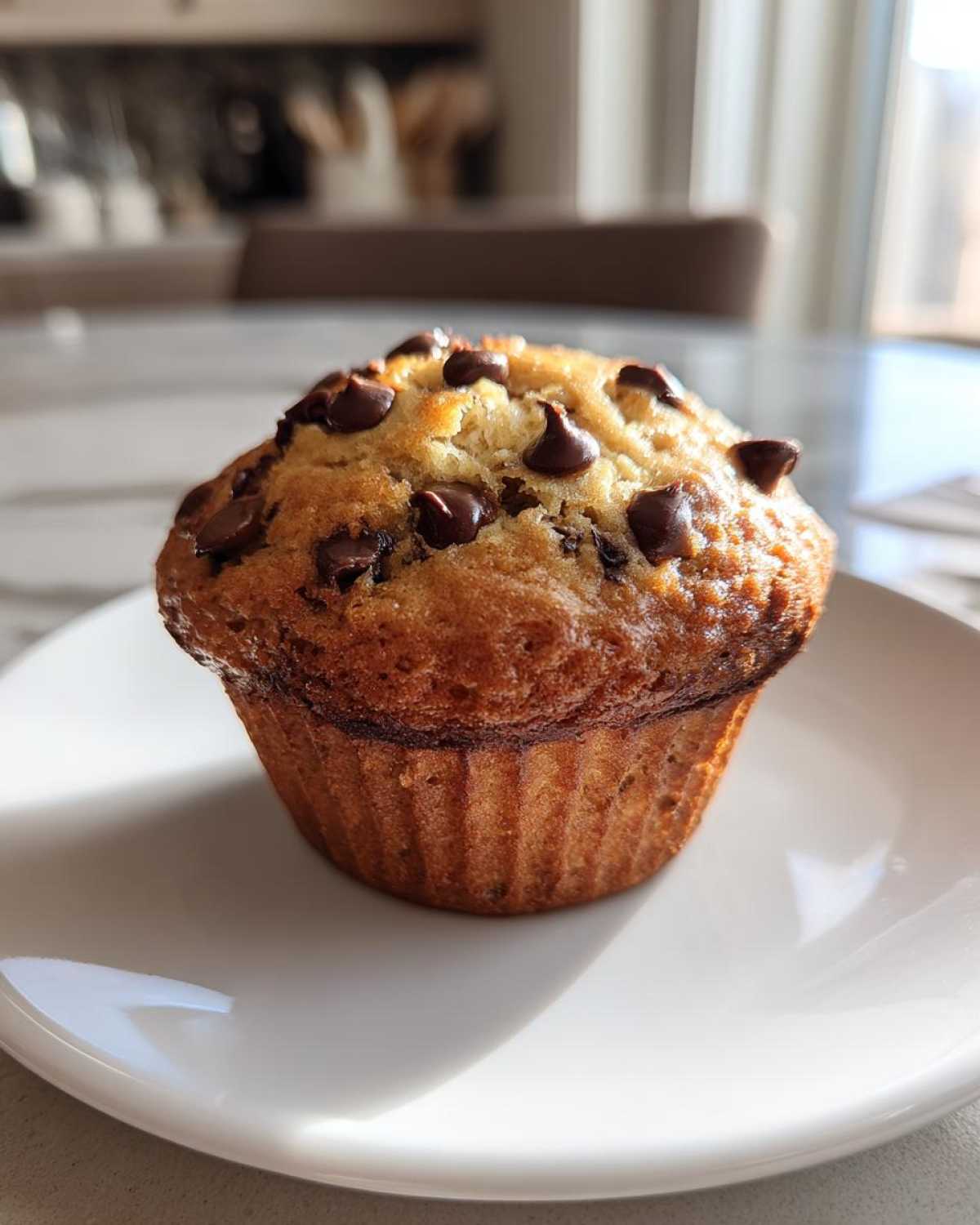 Gluten-free chocolate chip muffins - detail 4