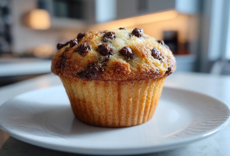 Gluten-free chocolate chip muffins