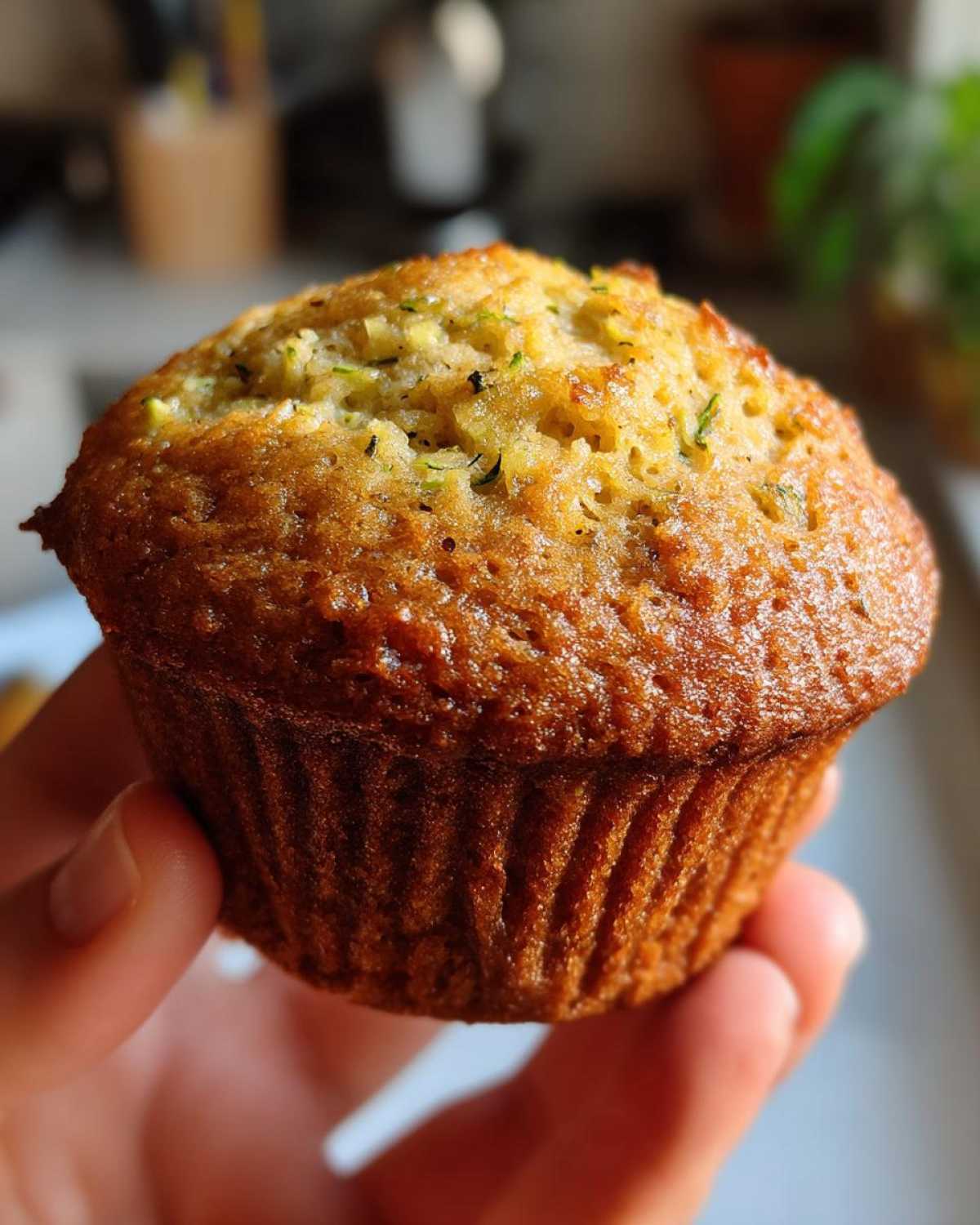 Gluten-free zucchini muffins - detail 1
