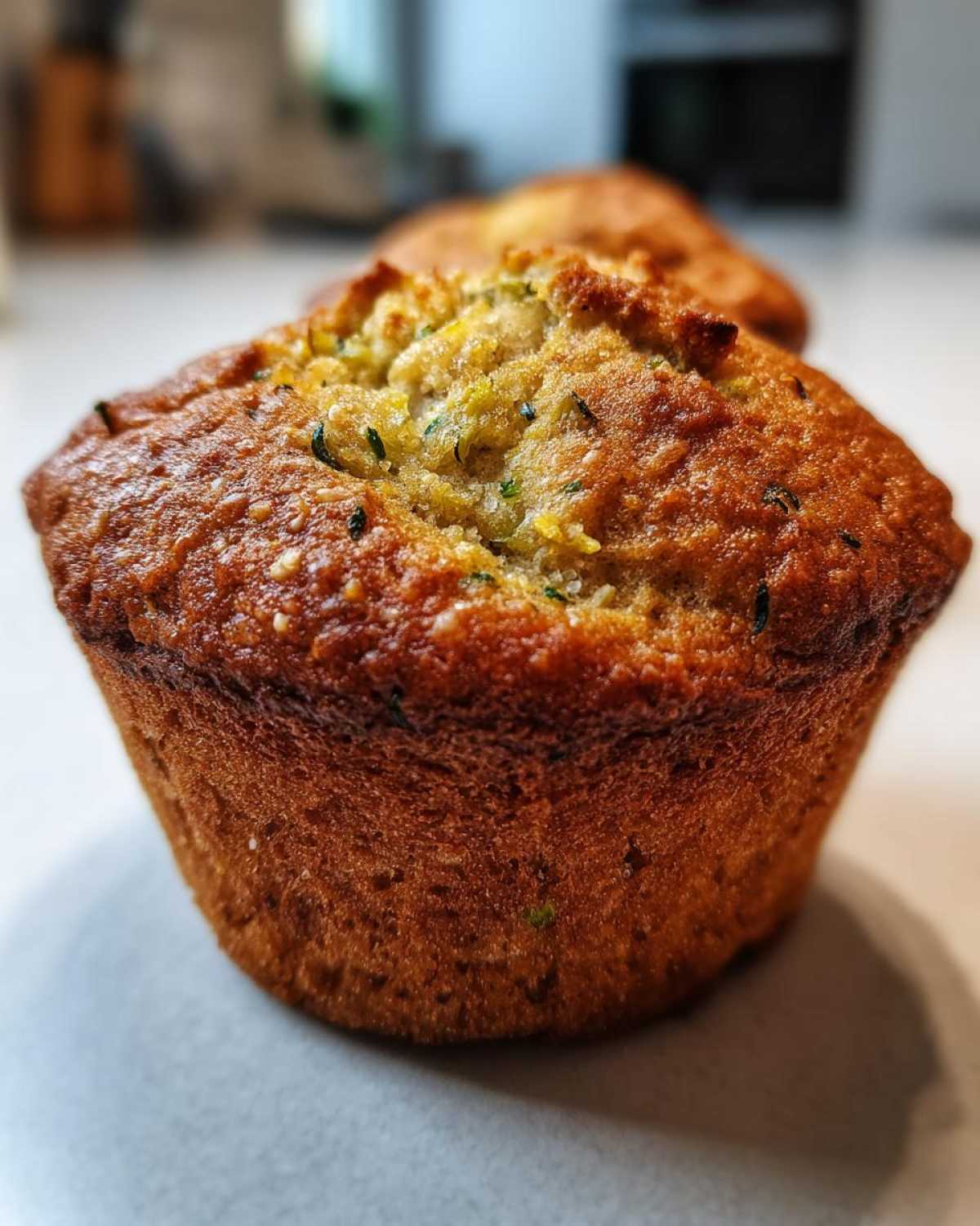 Gluten-free zucchini muffins - detail 3