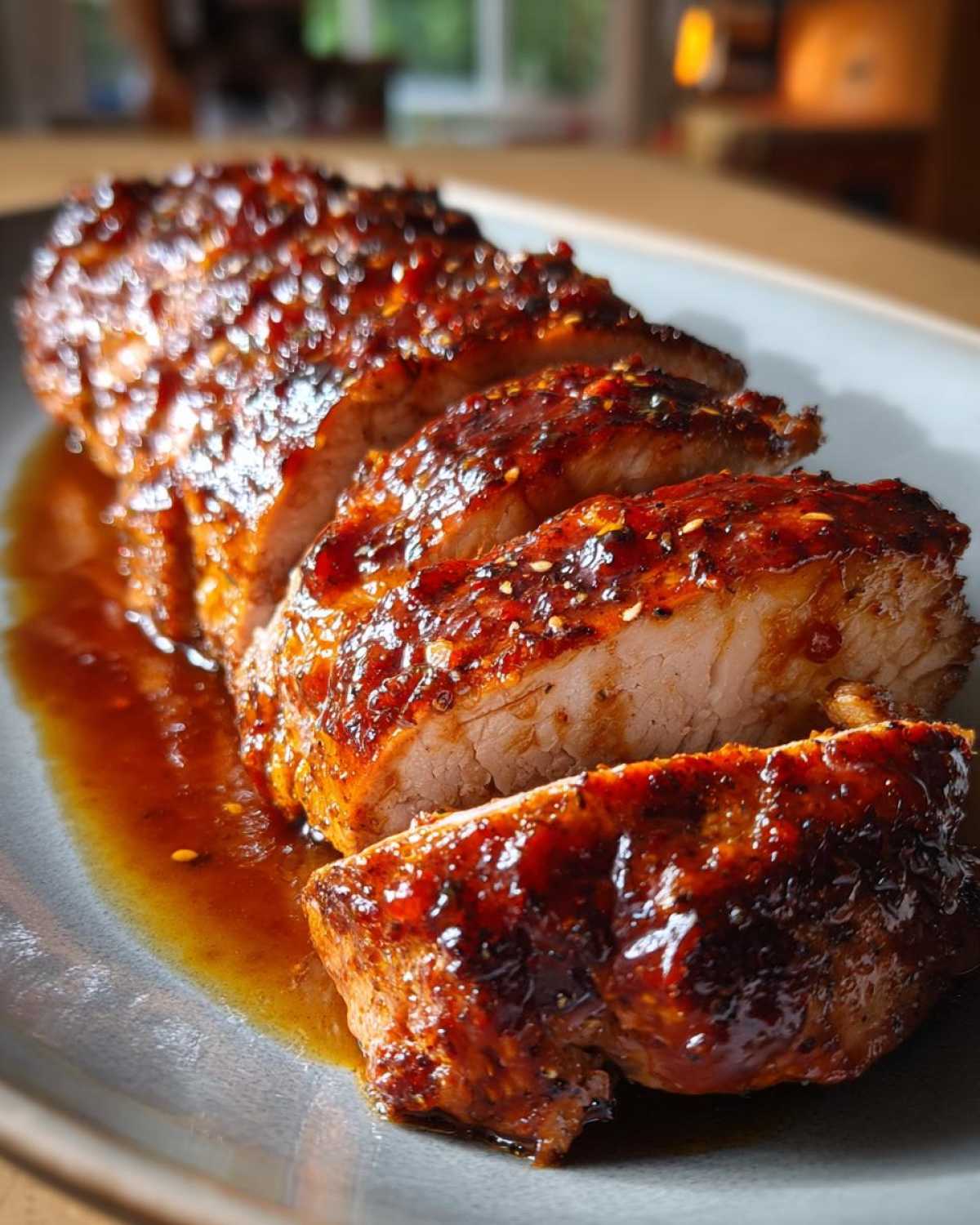 Gochujang Glazed Pork Tenderloin - detail 1