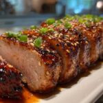 Gochujang Glazed Pork Tenderloin