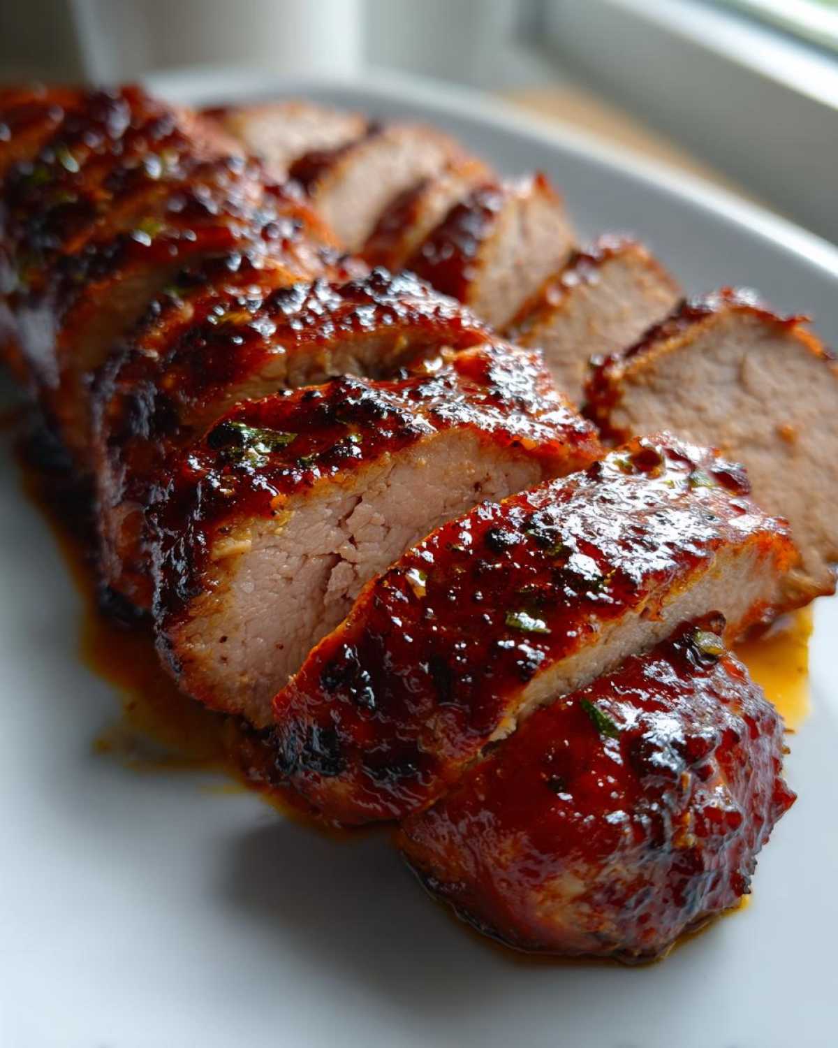 Gochujang Glazed Pork Tenderloin - detail 2