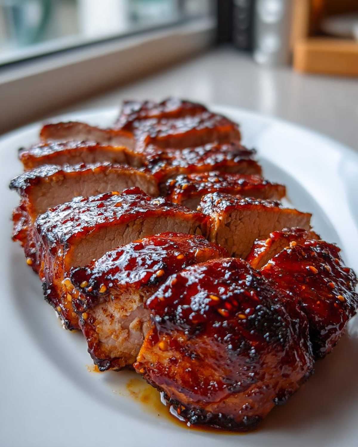 Gochujang Glazed Pork Tenderloin - detail 3