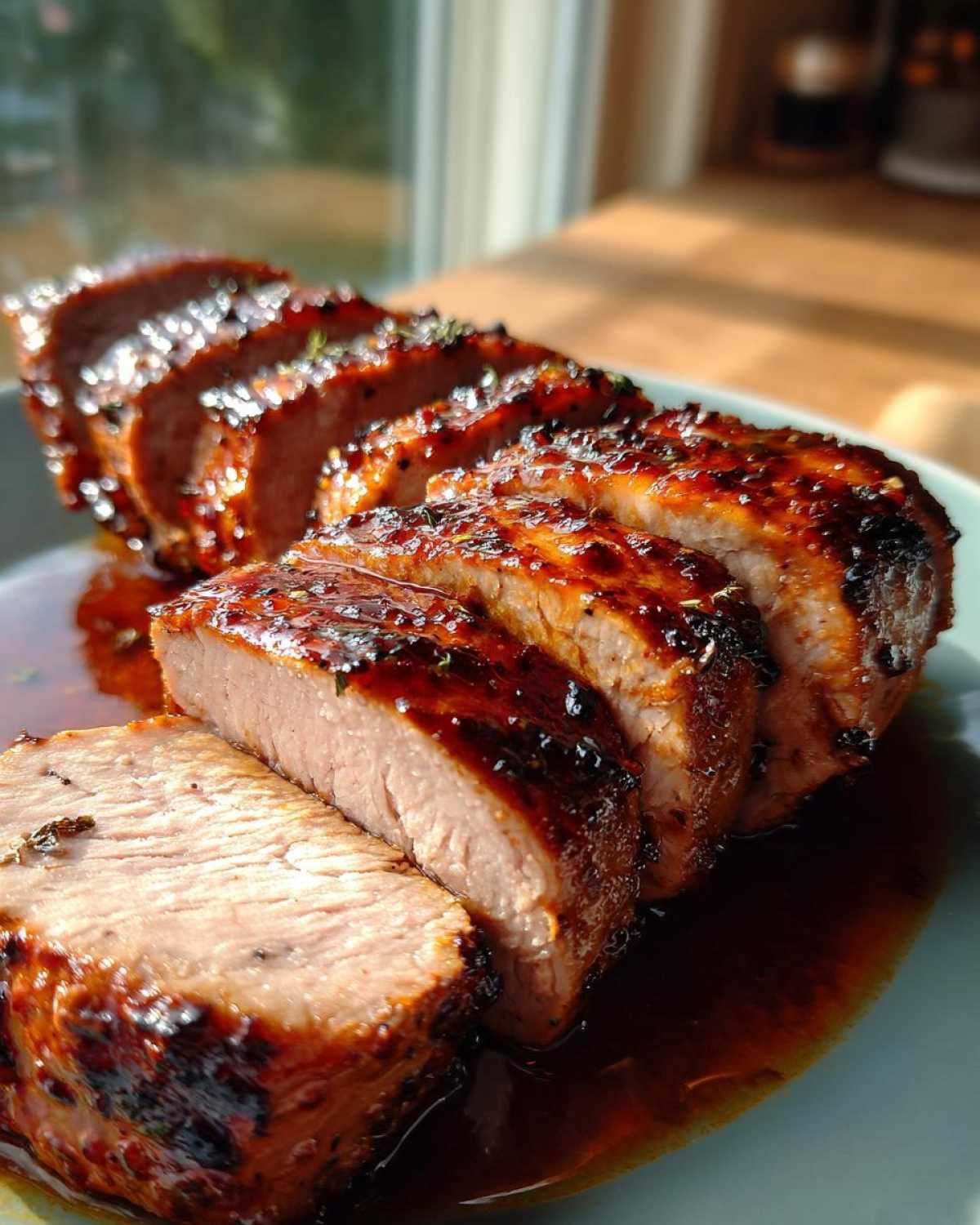 Gochujang Glazed Pork Tenderloin - detail 4