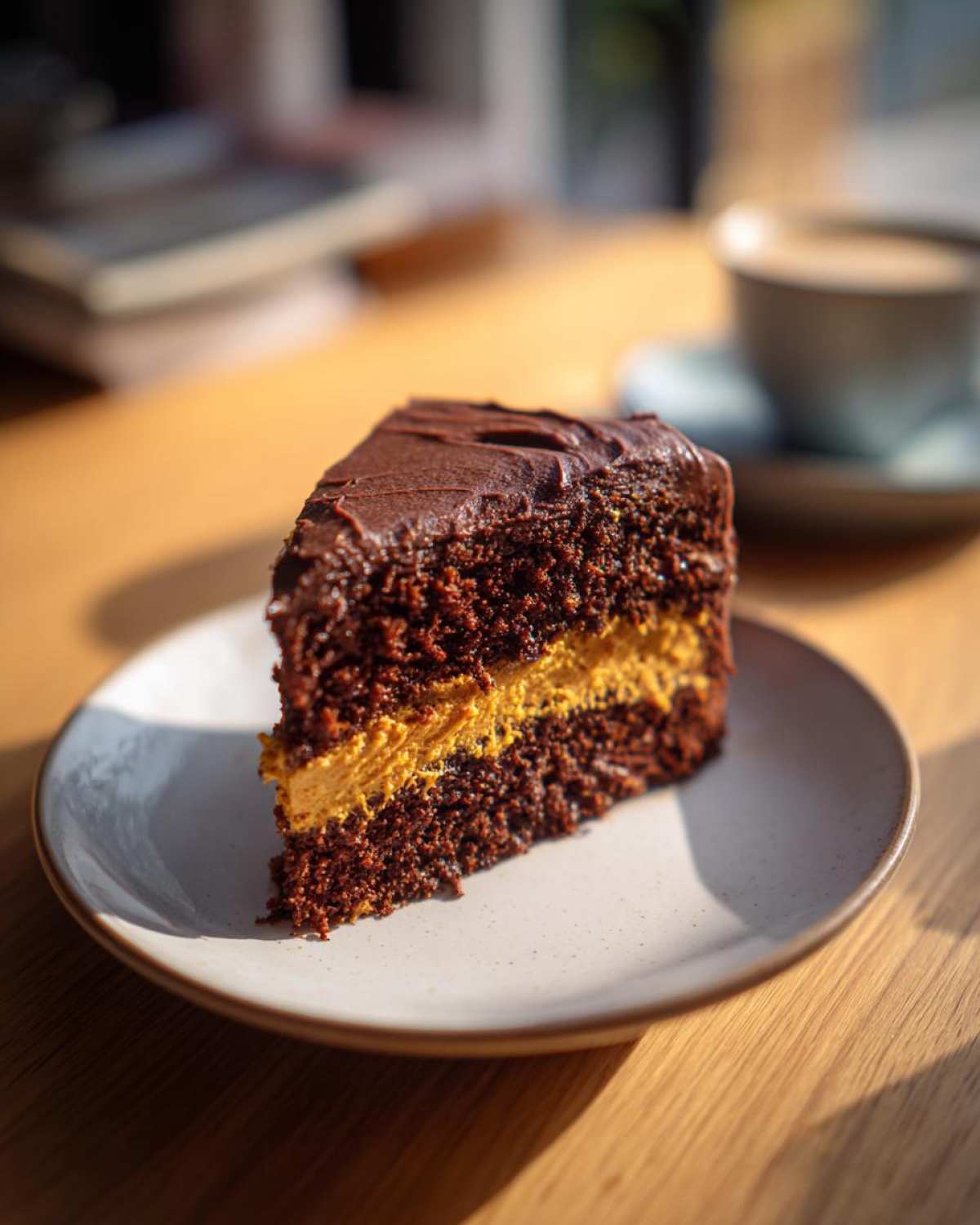 Golden Turmeric Latte Chocolate Cake - detail 1