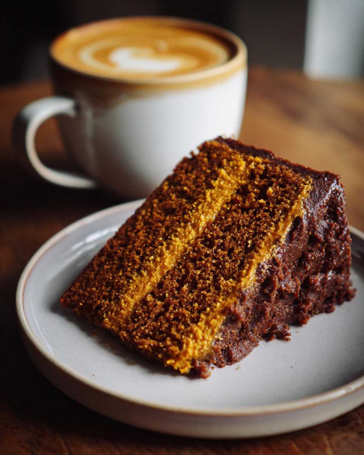 Golden Turmeric Latte Chocolate Cake - detail 2