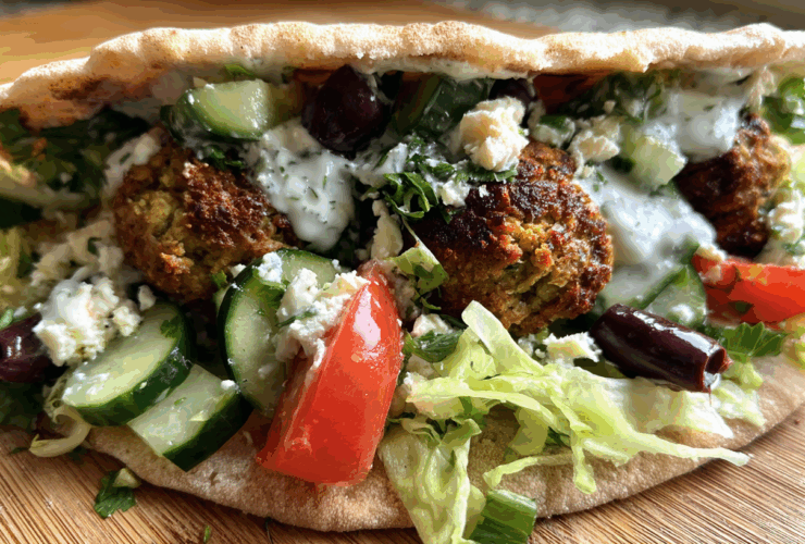 Greek Falafel Pita Pocket
