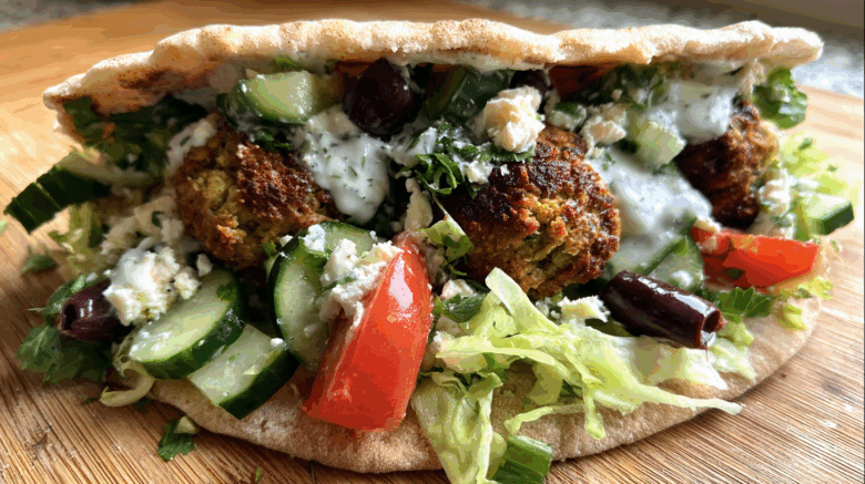 Greek Falafel Pita Pocket