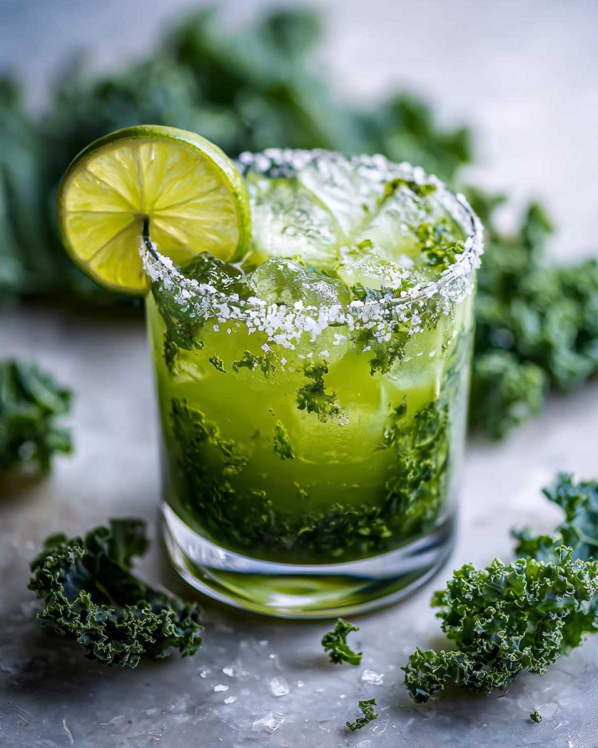 Green Kale Lime Margarita - detail 2