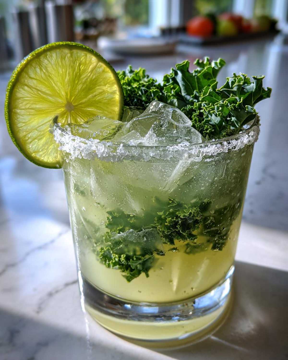 Green Kale Lime Margarita - detail 3