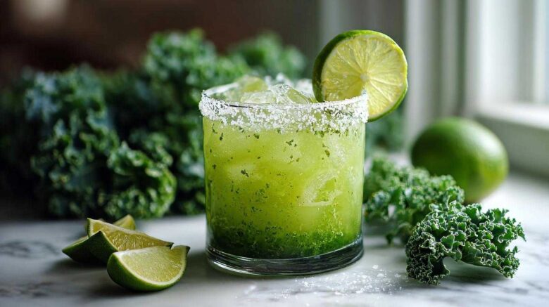 Green Kale Lime Margarita