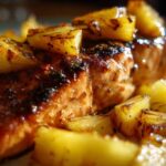 Grilled Pineapple Teriyaki Salmon