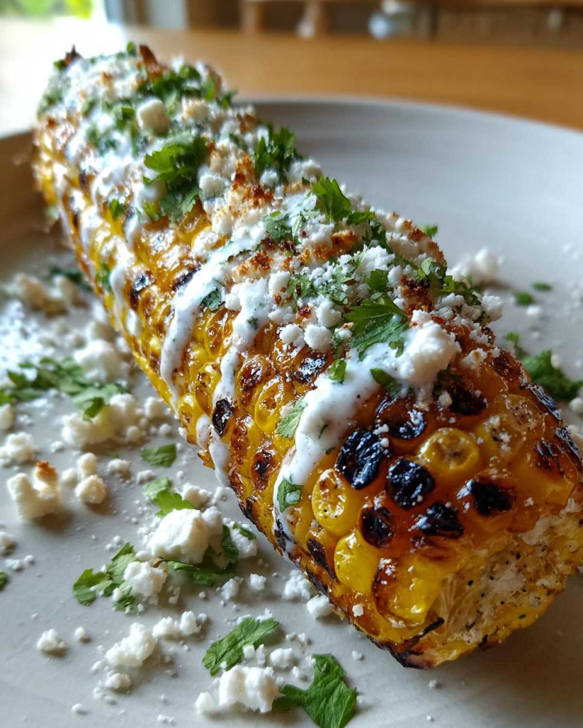 Grilled elote - detail 4