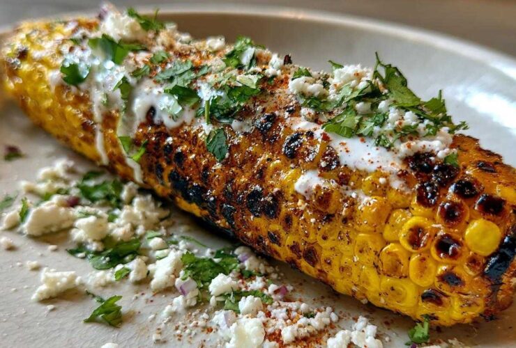 Grilled elote