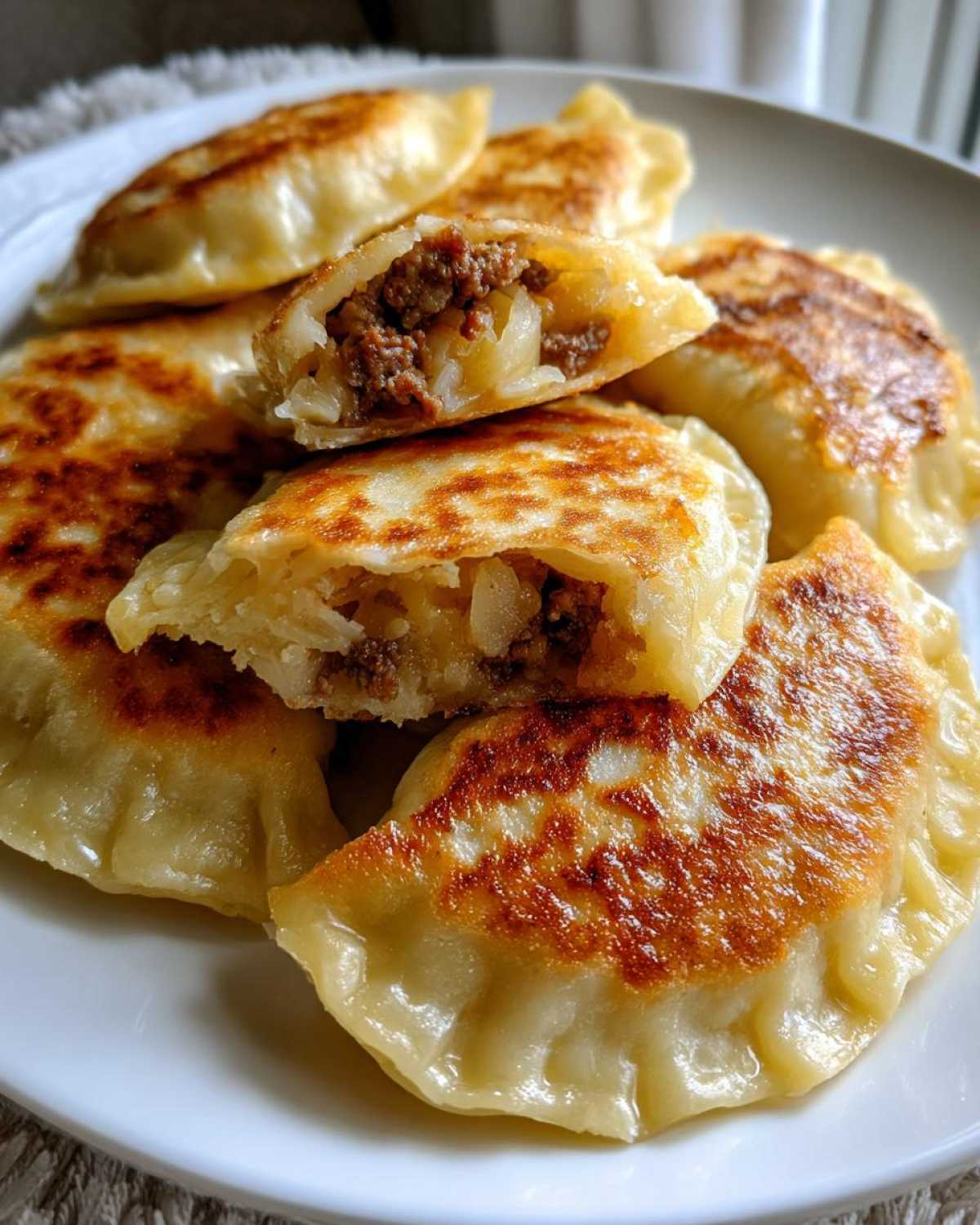 Hanukkah Brisket and Potato Pierogi - detail 2