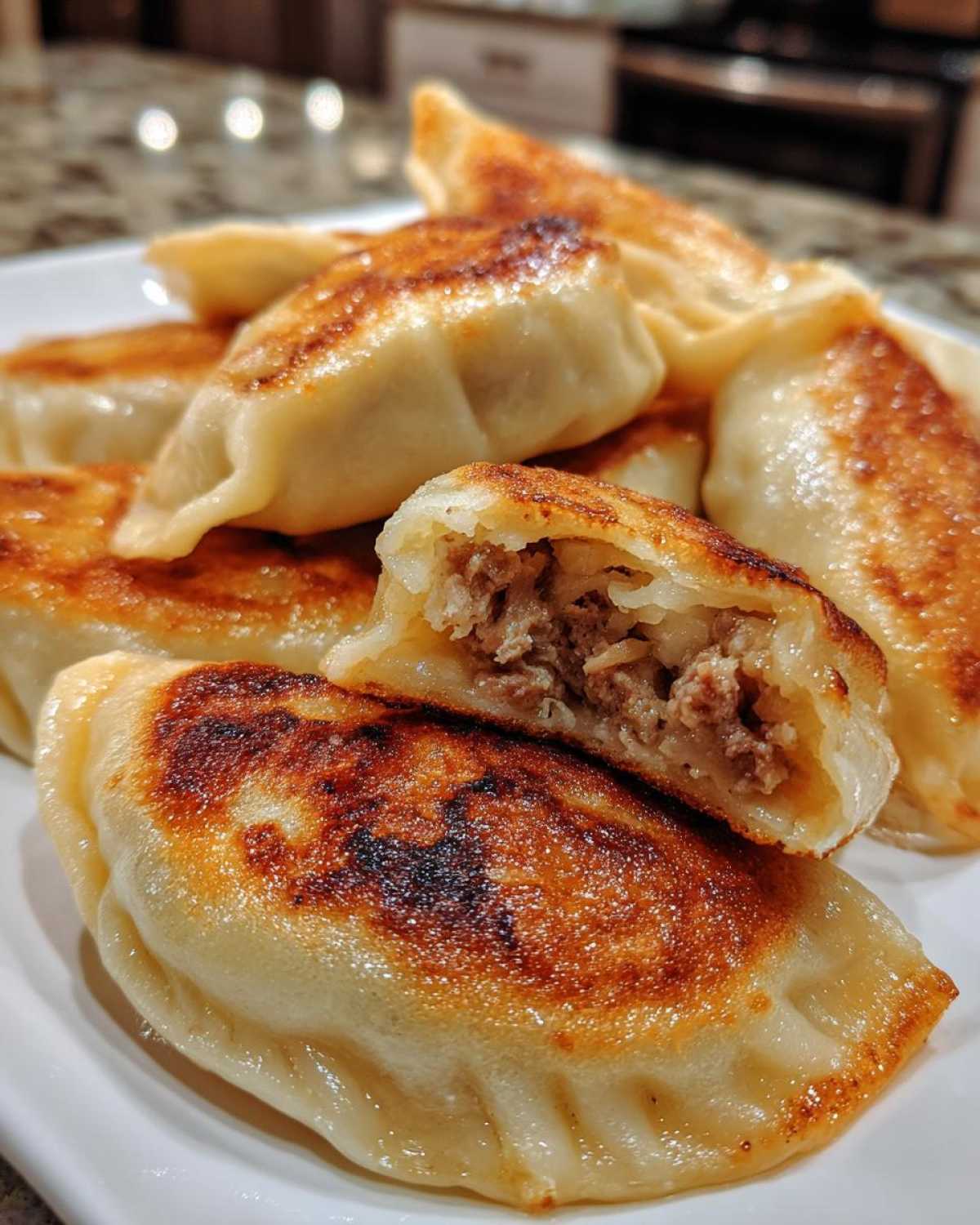 Hanukkah Brisket and Potato Pierogi - detail 3