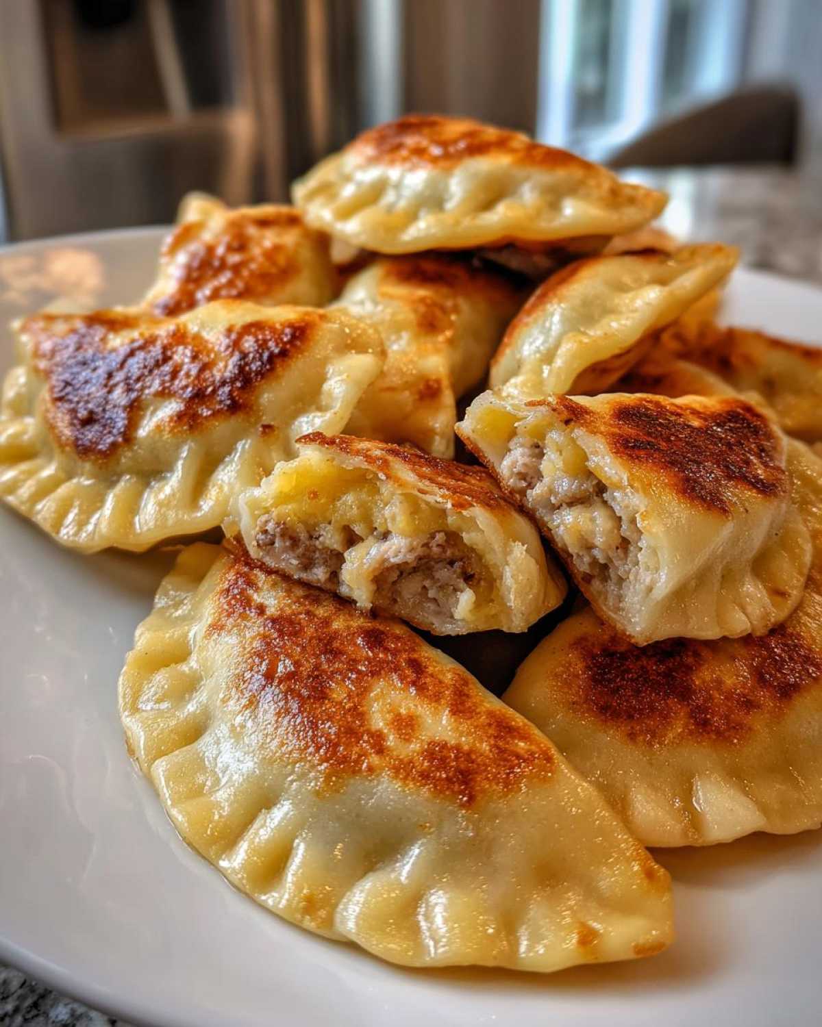 Hanukkah Brisket and Potato Pierogi - detail 4