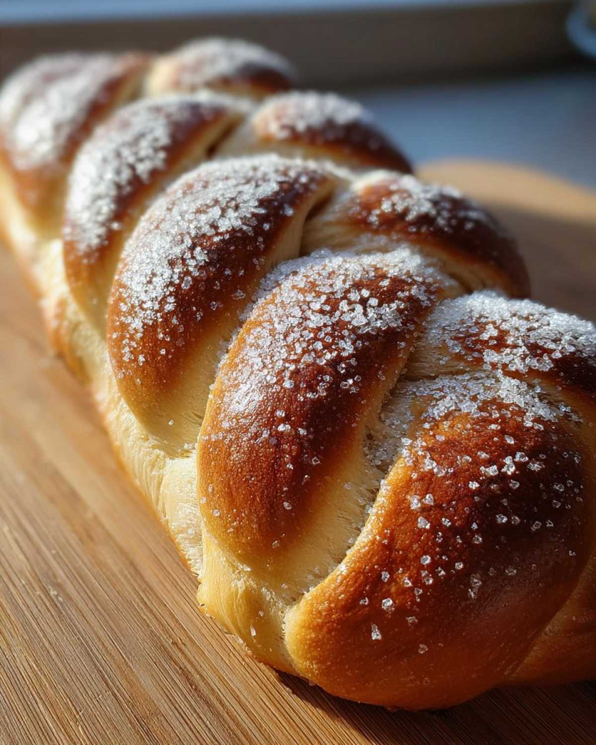 Hanukkah Cinnamon Braid Bread - detail 3