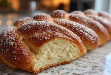 Hanukkah Cinnamon Braid Bread
