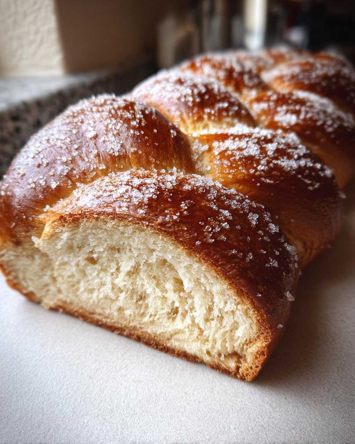 Hanukkah Cinnamon Braid Bread - detail 4