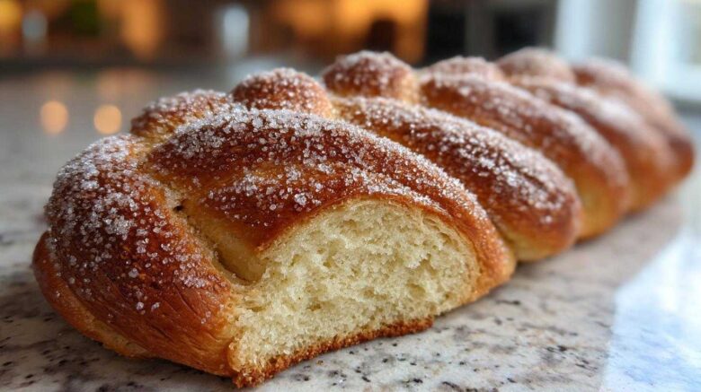 Hanukkah Cinnamon Braid Bread