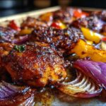 Harissa Honey Chicken Sheet Pan