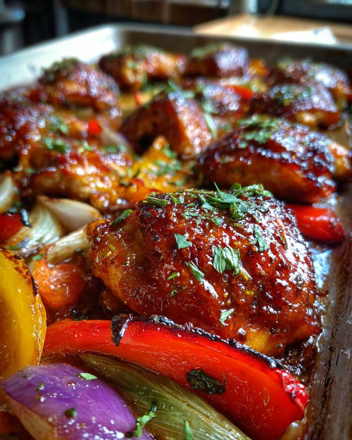 Harissa Honey Chicken Sheet Pan - detail 4