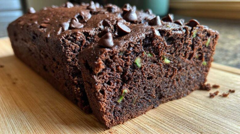 Healthy Double Chocolate Zucchini Bread Gluten Free