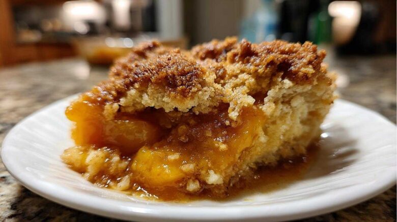 Homemade Peach Cobbler (with Fresh Peaches)
