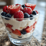 Honey-Drizzled Yogurt Berry Parfait