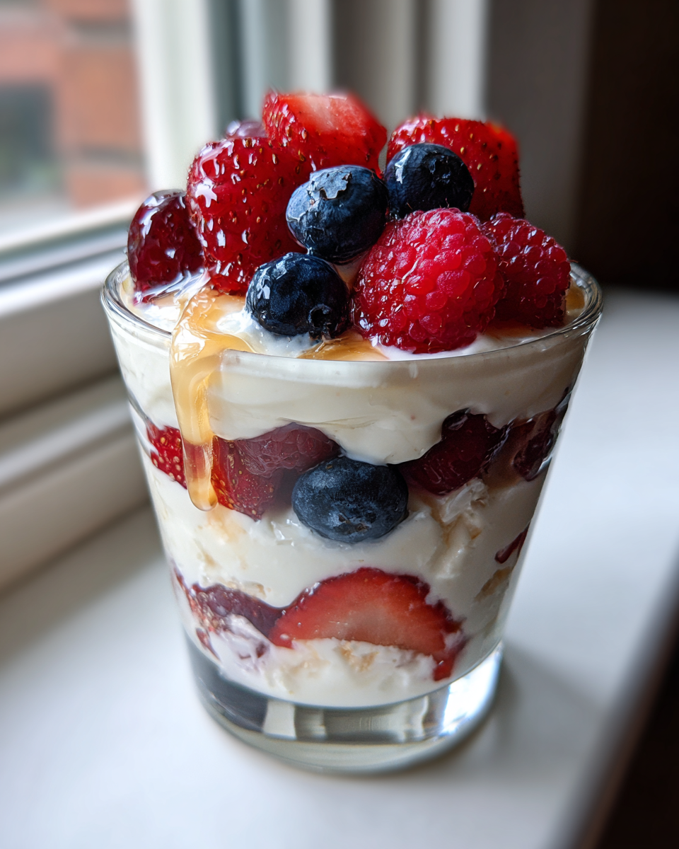 Honey-Drizzled Yogurt Berry Parfait - detail 3