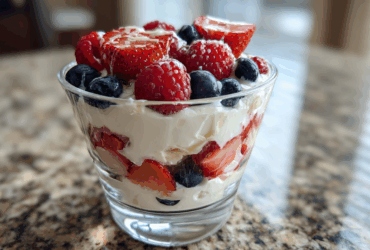 Honey-Drizzled Yogurt Berry Parfait