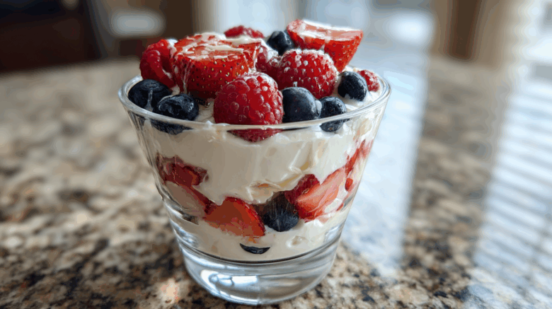 Honey-Drizzled Yogurt Berry Parfait