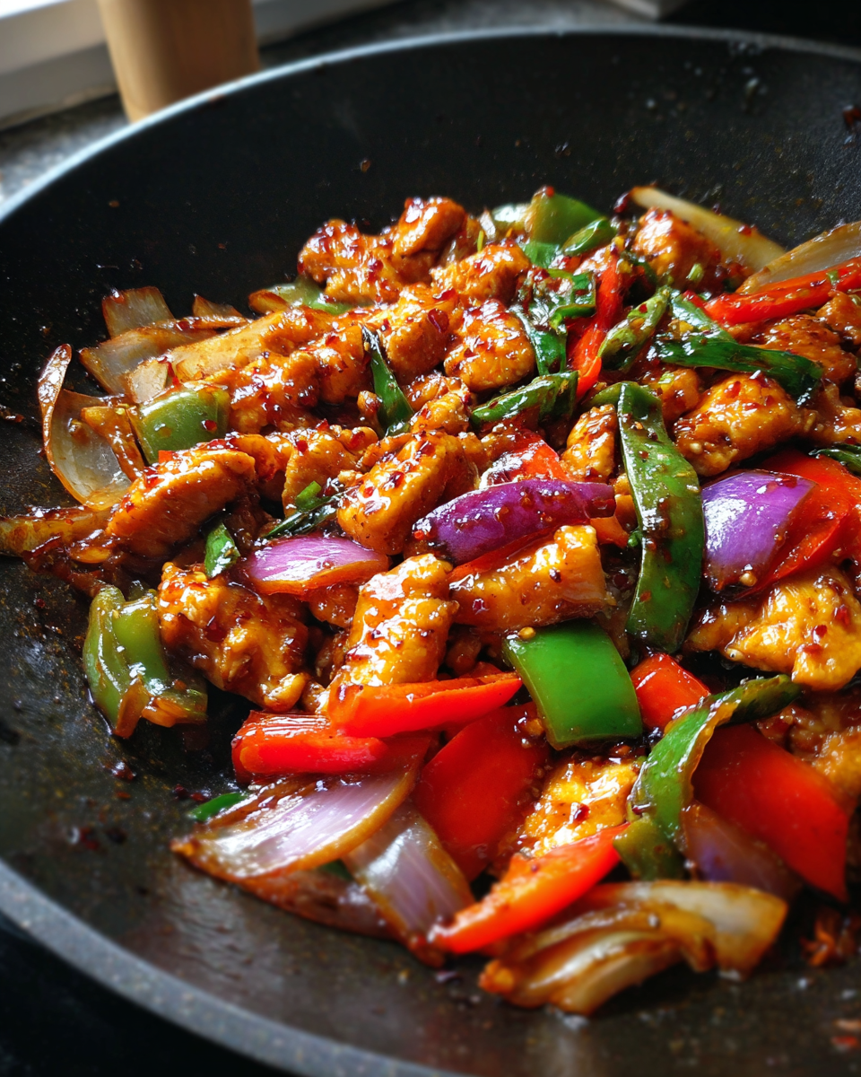 Honey Garlic Chicken Stir-Fry - detail 2