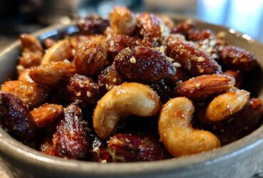Honey Sriracha Spiced Nuts