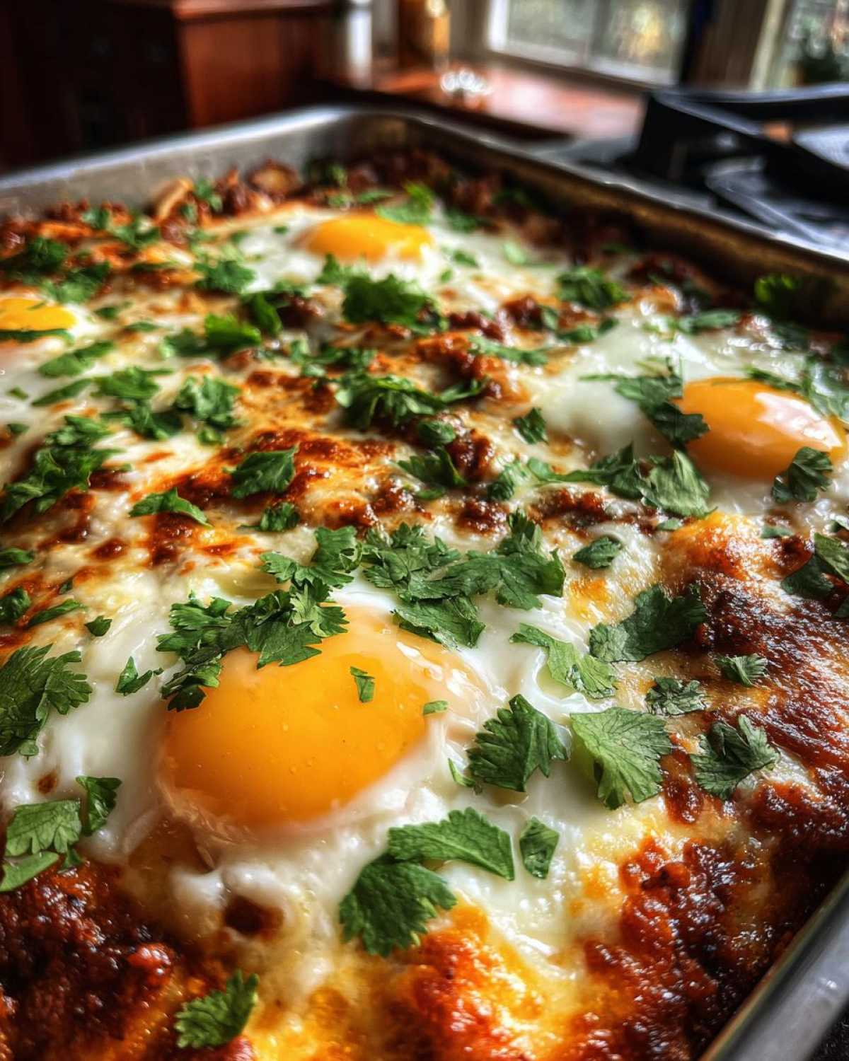 Huevos Rancheros Breakfast Nachos - detail 1
