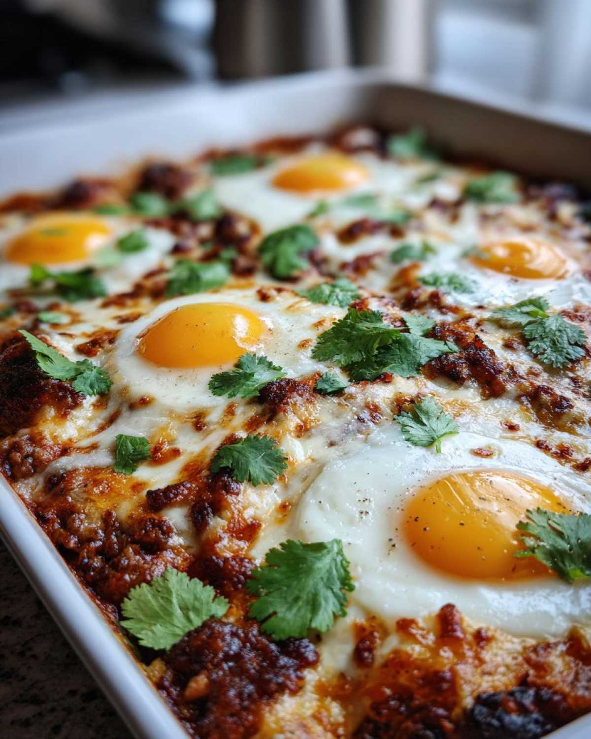 Huevos Rancheros Breakfast Nachos - detail 3