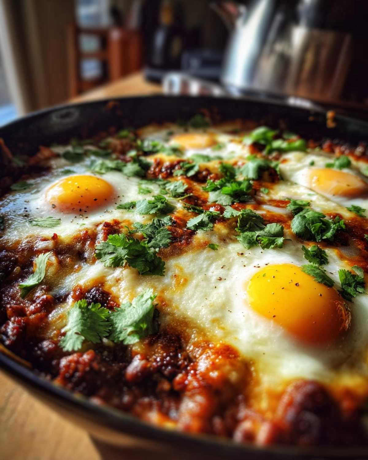 Huevos Rancheros Breakfast Nachos - detail 4