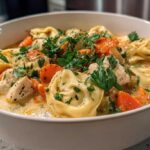 Instant Pot Chicken Tortellini Soup